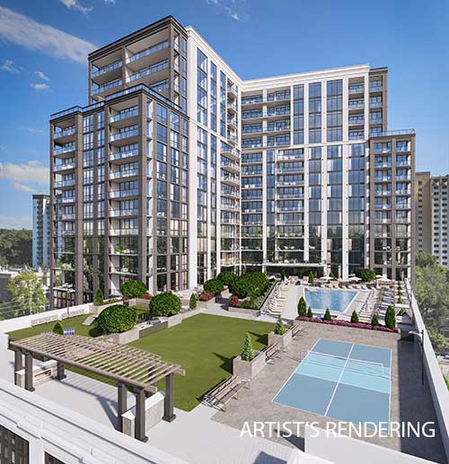 The Dillon Ammenity Deck - Artist's Rendering