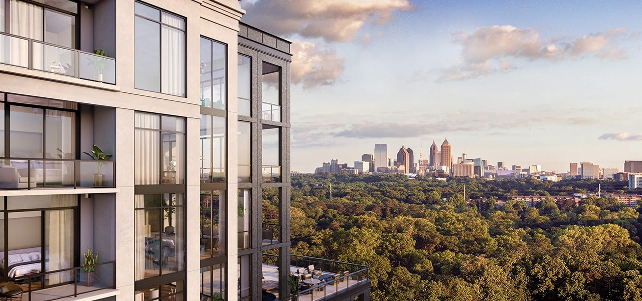 view of atlanta georgia from the dillon