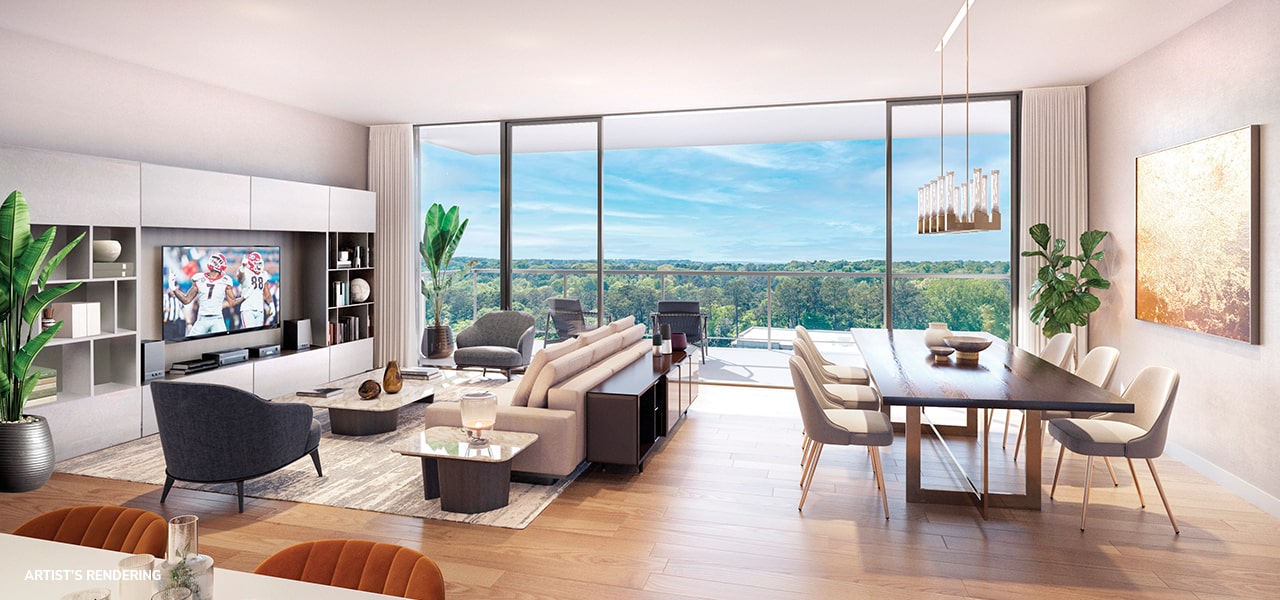 Landmark 6 Residence at The Dillon Buckhead - Artist Rendering