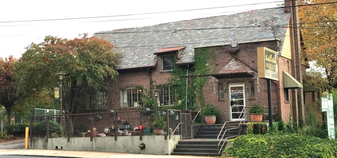 exterior of book bindery in buckhead