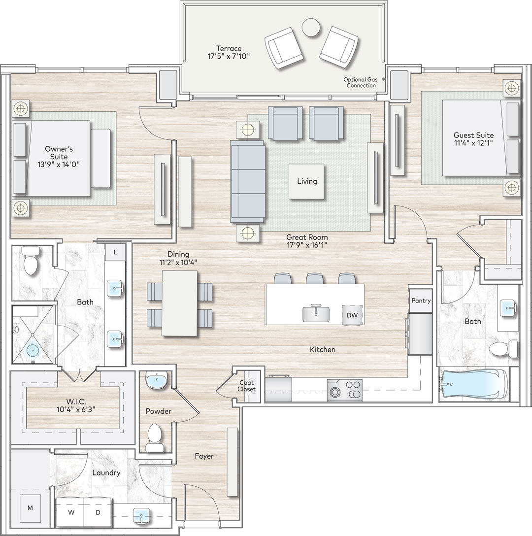 Landmark 7 Floorplan