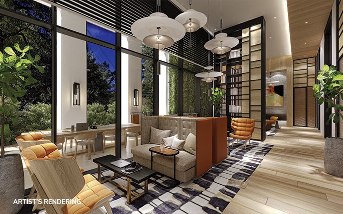 rendering of the Dillon workspaces