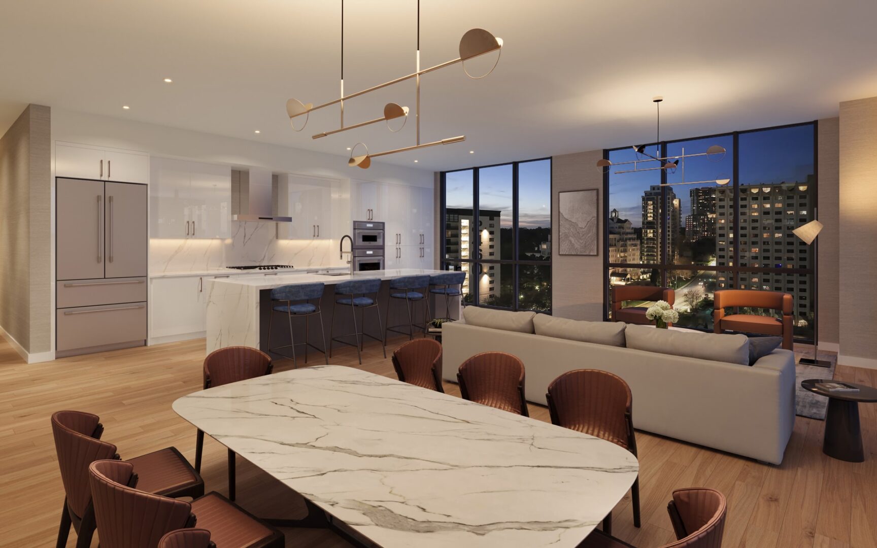 Vista 2 Great Room rendering