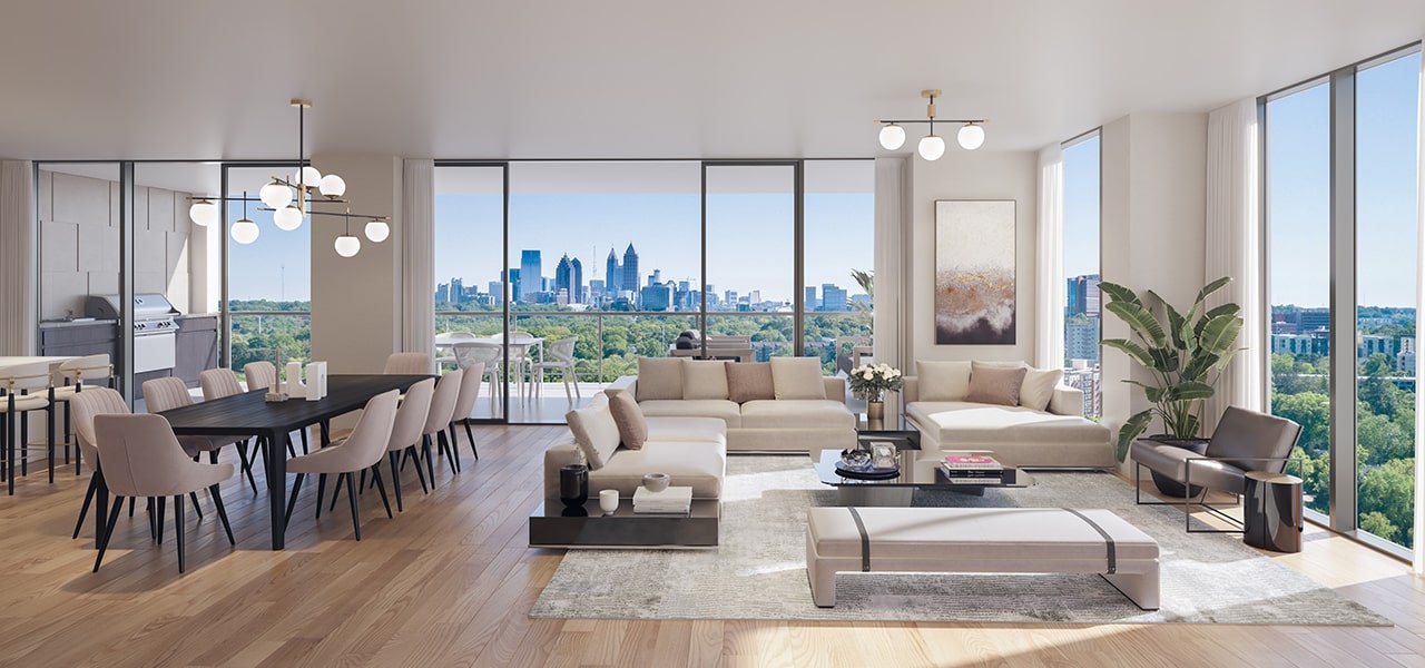 The Dillon Buckhead, Penthouse Rendering